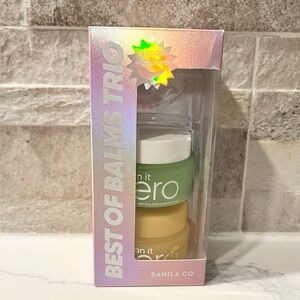 NEW Banila Co Clean It Zero Travel Sized Cleansing Balms with spatula
